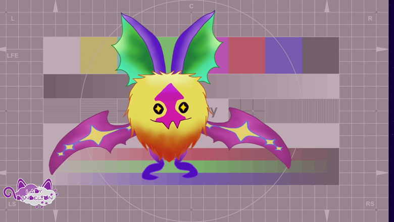 Komory Bat Pet/Vtuber - Dandelion